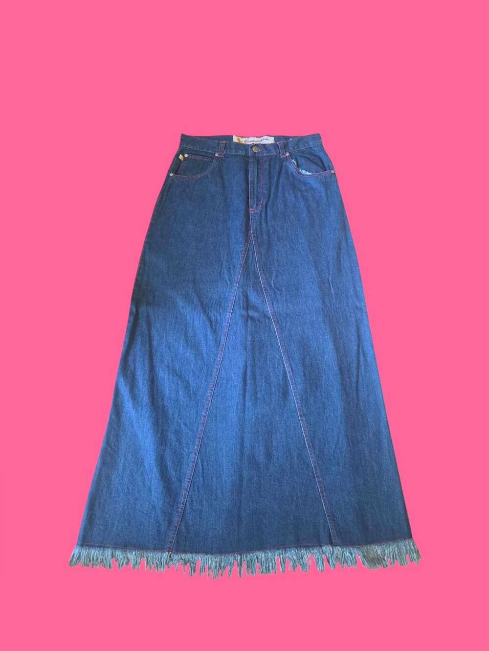 Frantic denim skirt